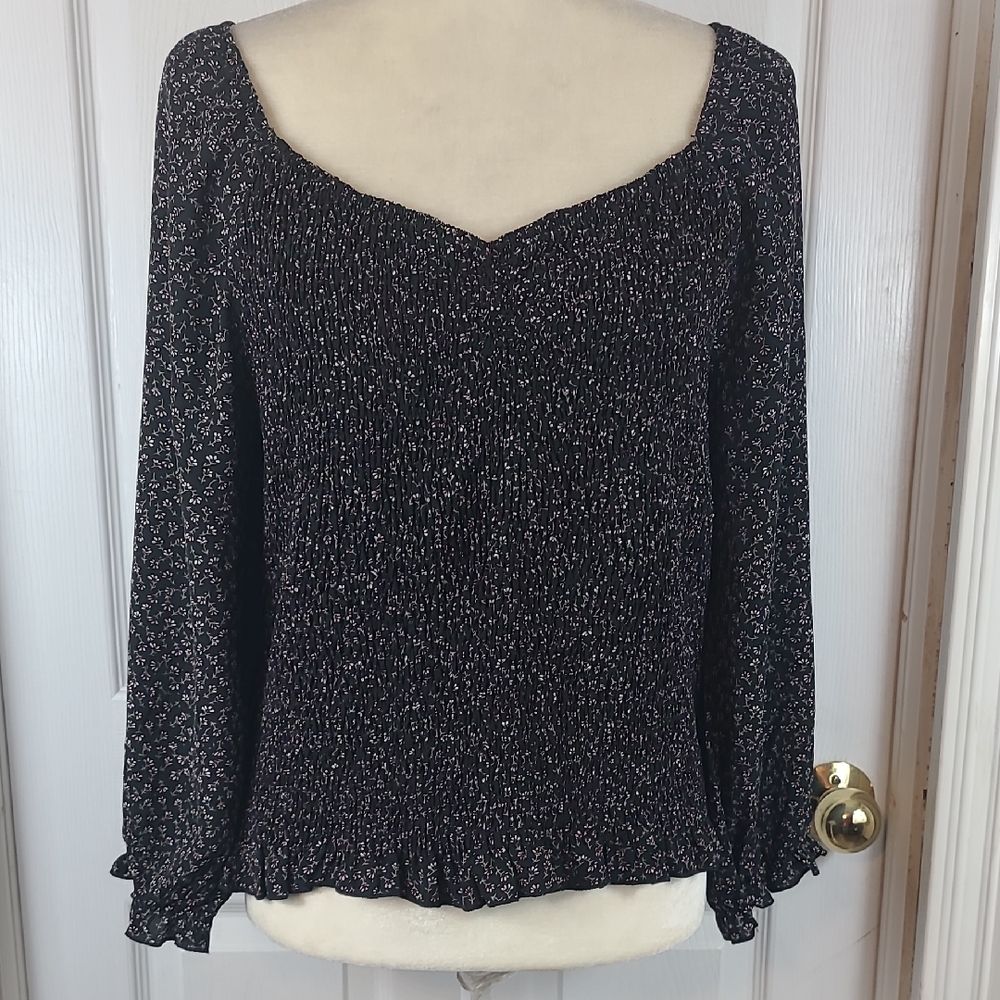 Wild Jasmine Smock Top